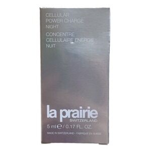 La Prairie Cellular Power Charge Night Cream Travel Mini Sample .17oz 5ml